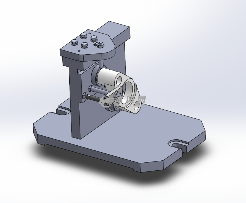 ca6140车床拨叉模型