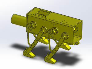 四足仿生行走機構創新設計