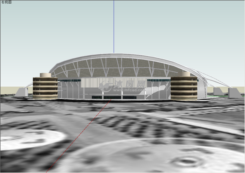 悉尼奥林匹克体育场模型
