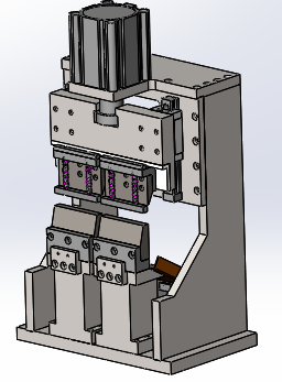 旋转夹持机构设计 - 五金工具图纸 - 沐风网