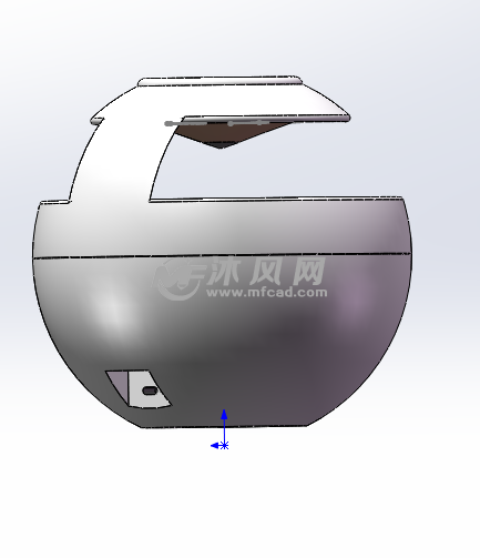 藍牙音箱模型sw設計圖