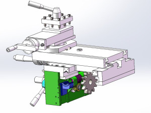 小型车床溜板箱