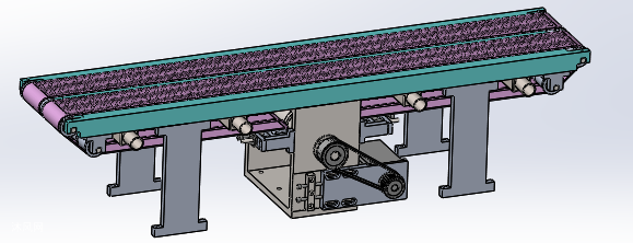 流水皮带线体设计