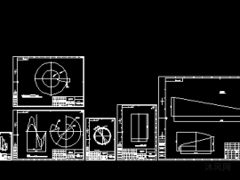 130刹克龙旋风除尘器图纸