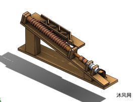 阿基米德螺旋输送机模型