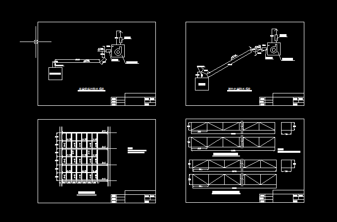 真空成型机与转台排风设计图