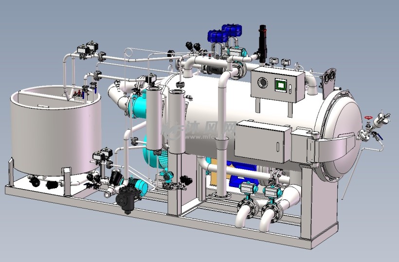 高温高压经轴机染色机