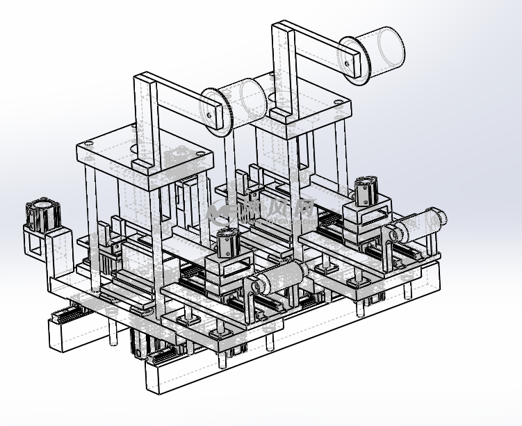 塑料热压结构模型