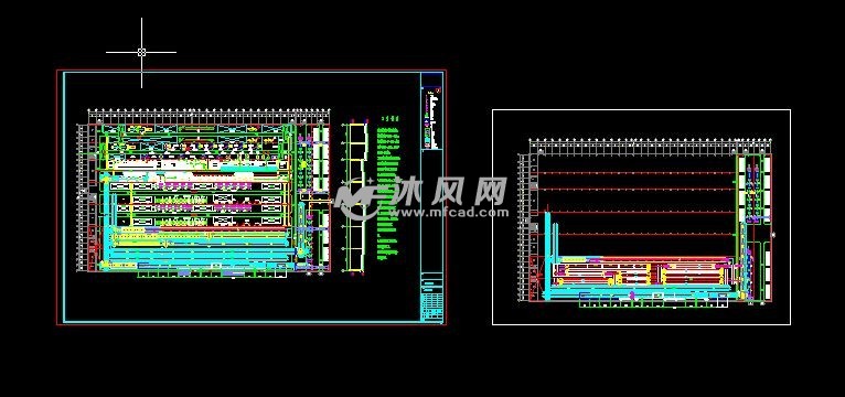 车厢制造车间工艺设备平面布置图