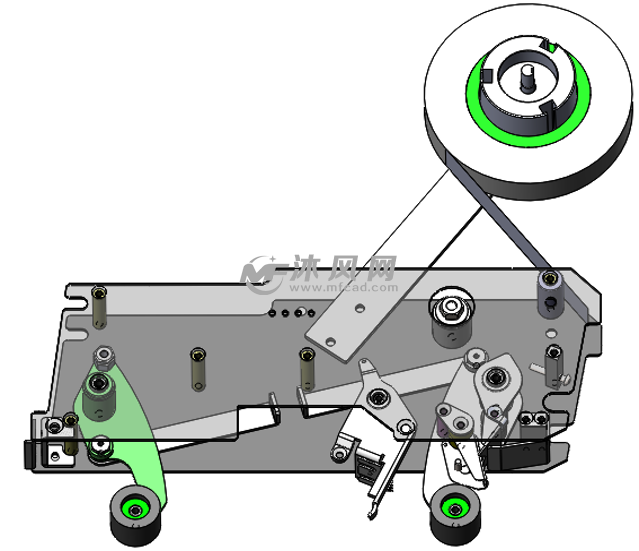快递纸箱封箱机