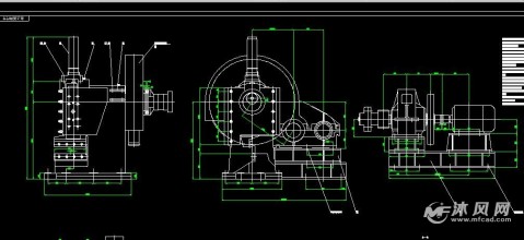 200吨带钢裁剪机结构总装图