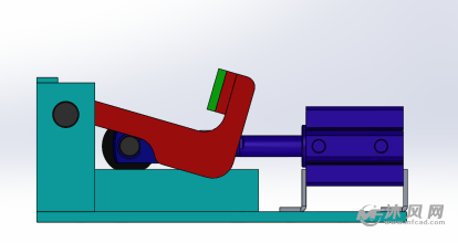 此种阻挡器的结构,在阻挡工装