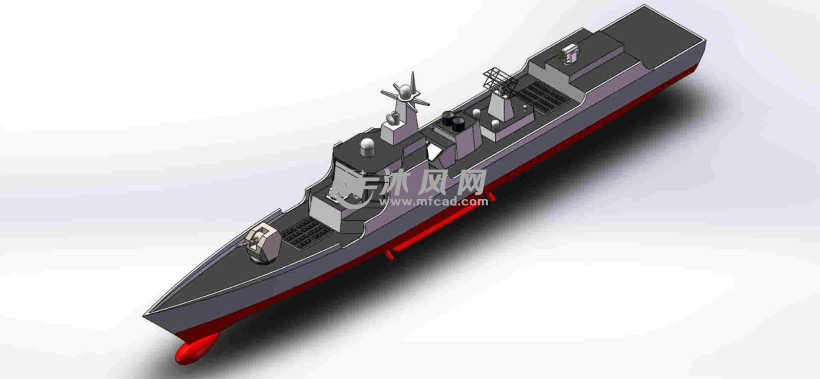 驅逐艦驅逐艦左視圖驅逐艦前視圖驅逐艦俯視圖驅逐艦內部上視圖驅逐艦