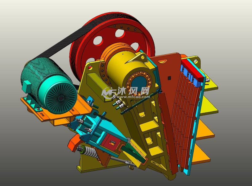 欧版500x750颚式破碎机