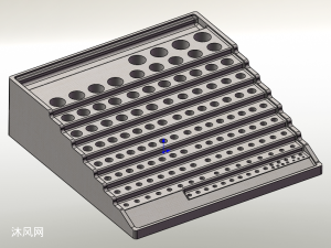 机械钻头收纳盒