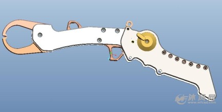 折叠控鱼器-机械设备图纸-沐风网