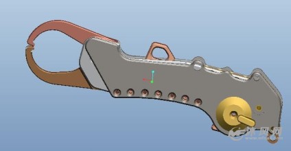 折叠控鱼器-机械设备图纸-沐风网