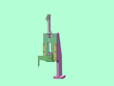 一个气缸完成xy两个方向的运动