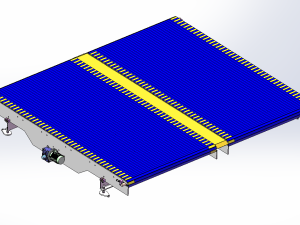 3000wx2700lx450h模组式网带输送机