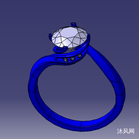 宝石钻戒模型图mask_fighterfly2020-04-211572050catiav5r21电动钻