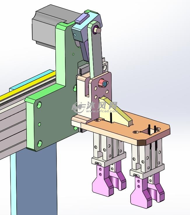机械手抓取机构图
