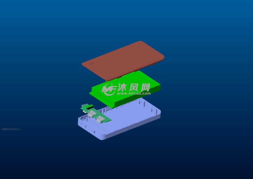 充电宝详细结构设计