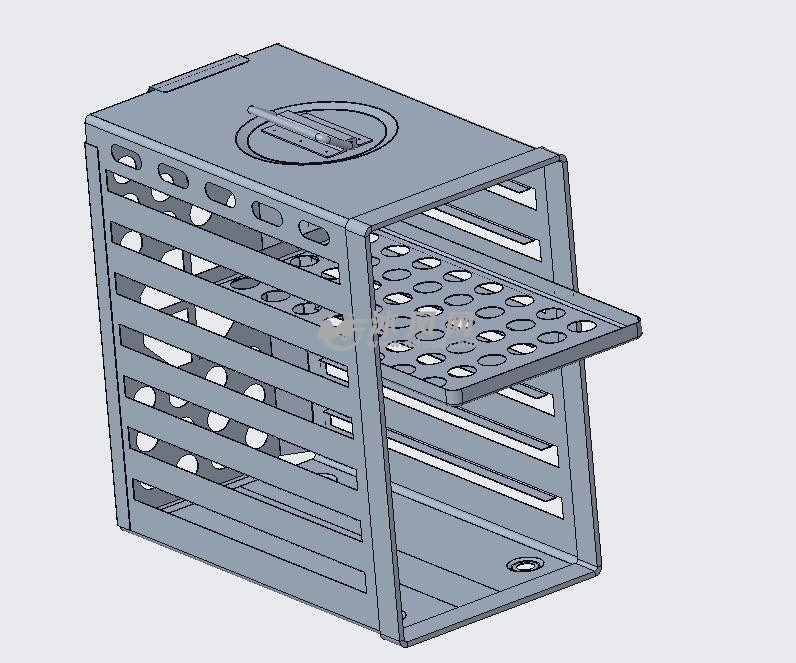 某烤箱架子 - 厨房用具图纸 - 沐风网