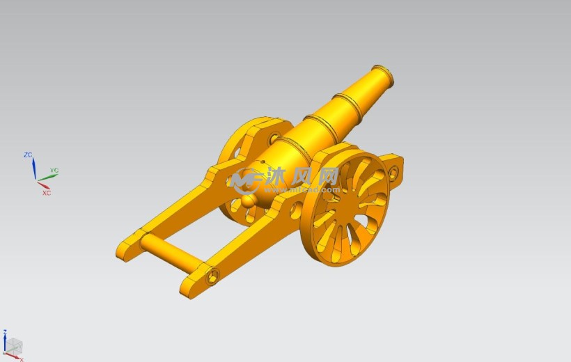 古炮模型