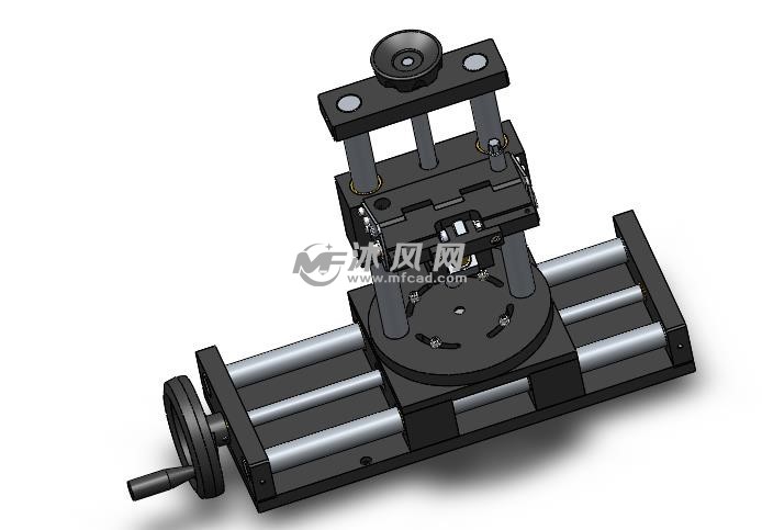 标签盘支撑机构