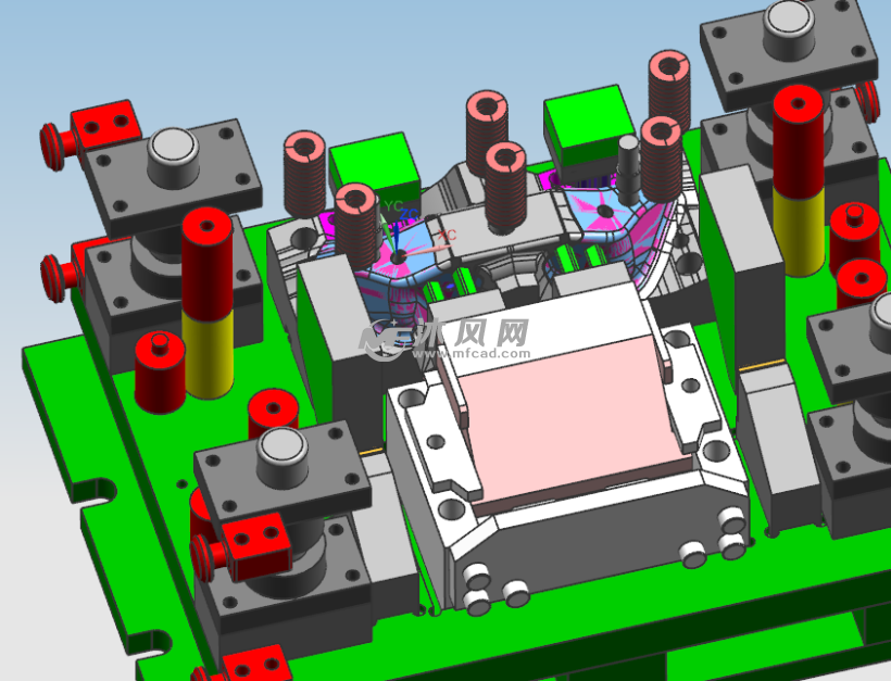 三角臂钣金冲压模具