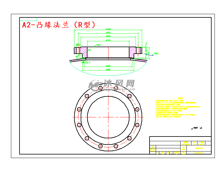 3000l夾套反應釜 a2-凸緣法蘭(r型)