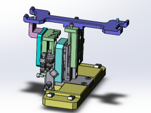 升降送料托盘机构