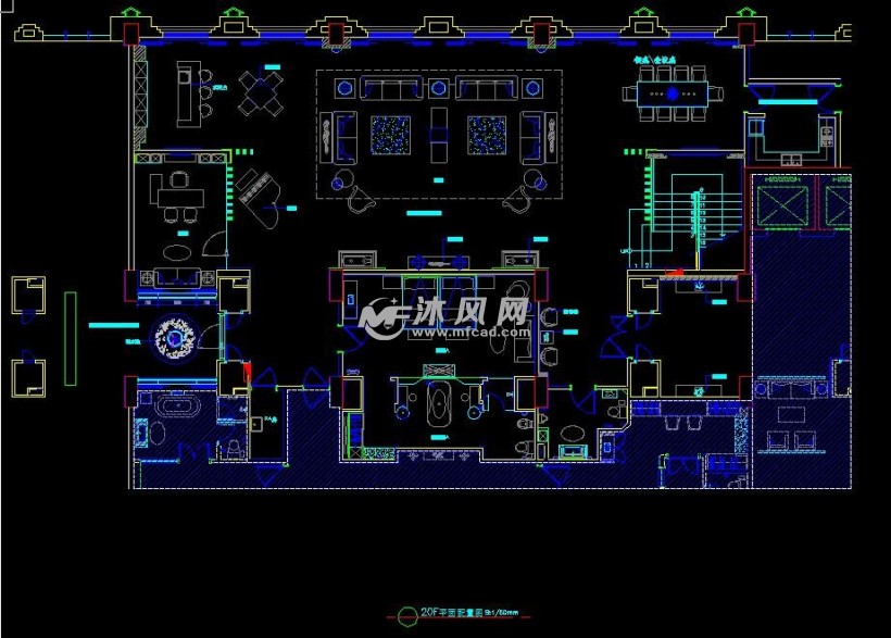 國惠酒店總統套房施工圖