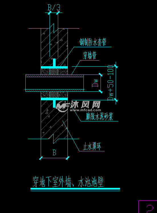 常用建筑给排水节点图