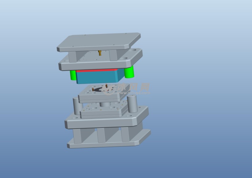 拉深模具正面图