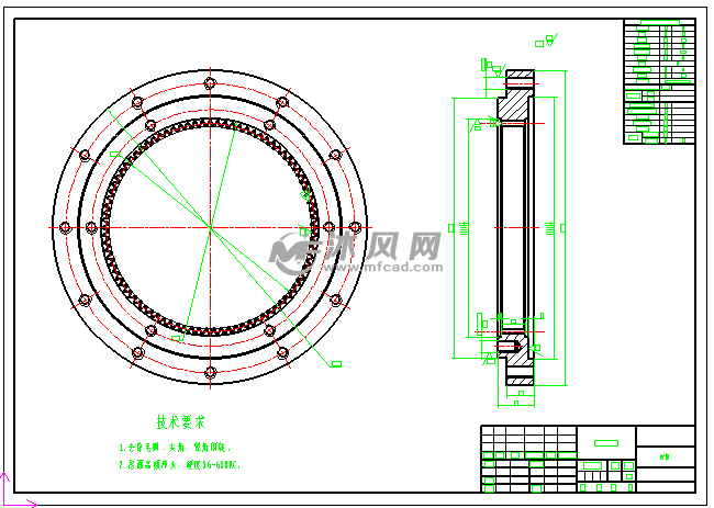 重载agv舵轮设计 - 专用车图纸 - 沐风网