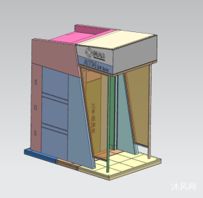 ȡ��ATM���ṹͼֽ�ϼ��ķ���ͼ