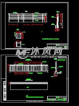 六种不锈钢栏杆结构图