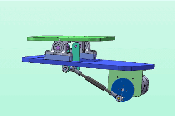 曲柄摇杆摆动结构