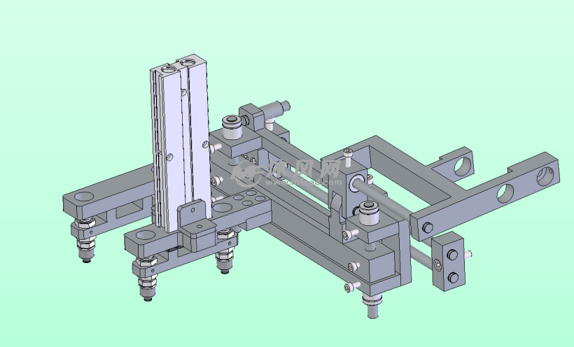 凸轮结构的puu移栽机械手