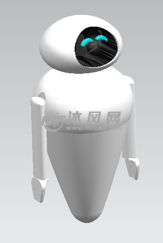 伊娃机器人模型图