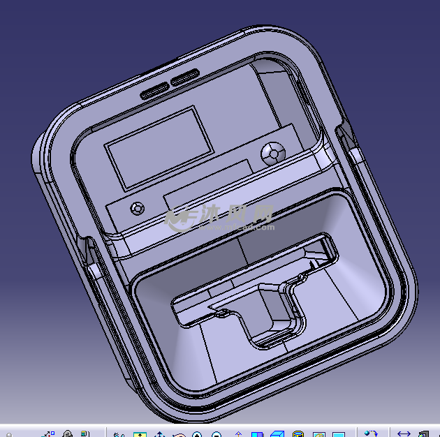 太阳能烘干机模型 内部结构