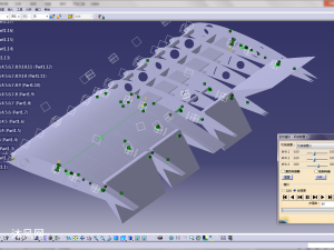 cessna 172 r机翼运动仿真