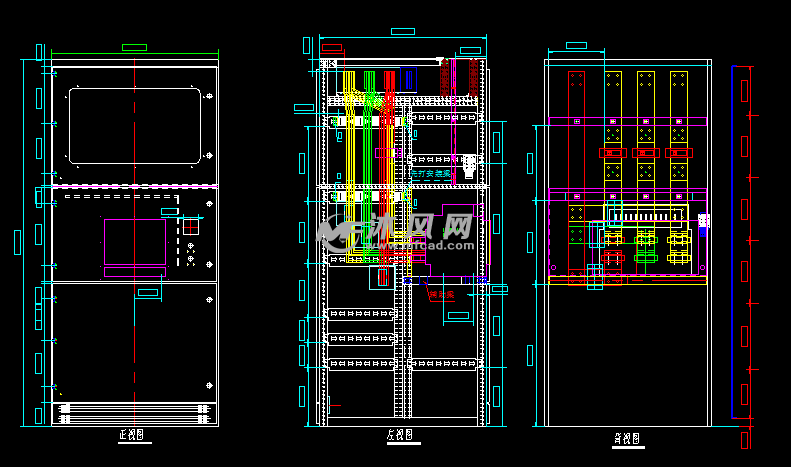 双2000kva干变 4000a框架断路器 - 电子电工图纸 - 沐风网