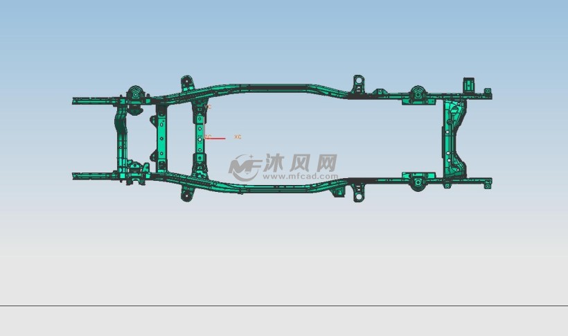 重卡卡車底盤車架