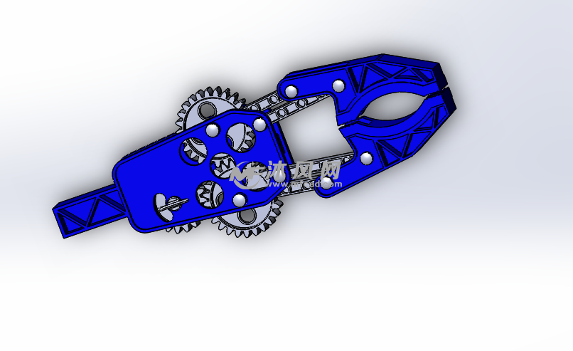 机械夹爪模型设计