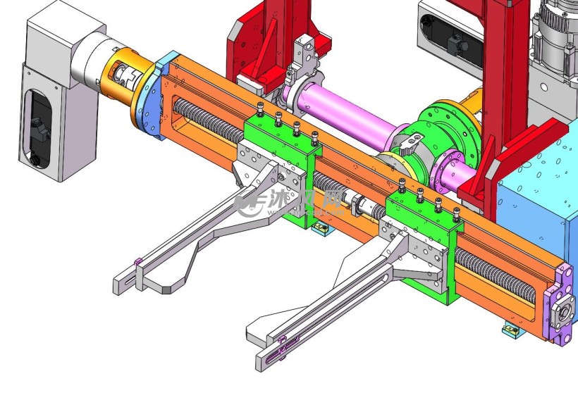 丝杆夹紧式搬运夹具