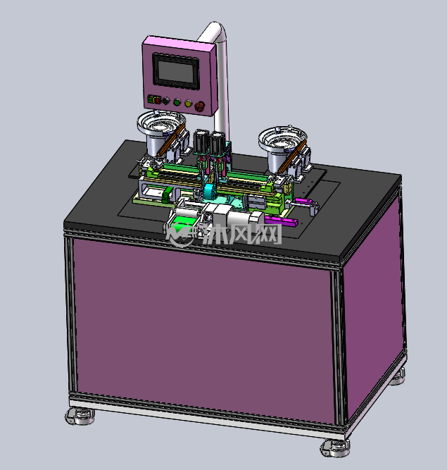 全自动卡簧自动上料组装机