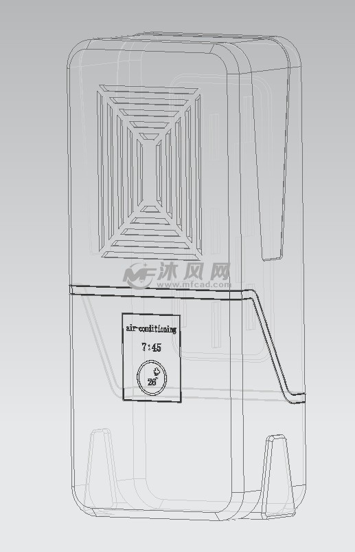 空调侧面图空调后视图空调正视图空调轴侧图雇佣ta 关注2020-04-16