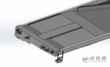 火车底架结构sq6